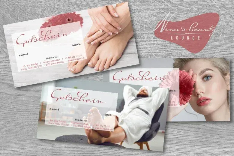 Gutscheine von Nina’s Beauty LOUNGE